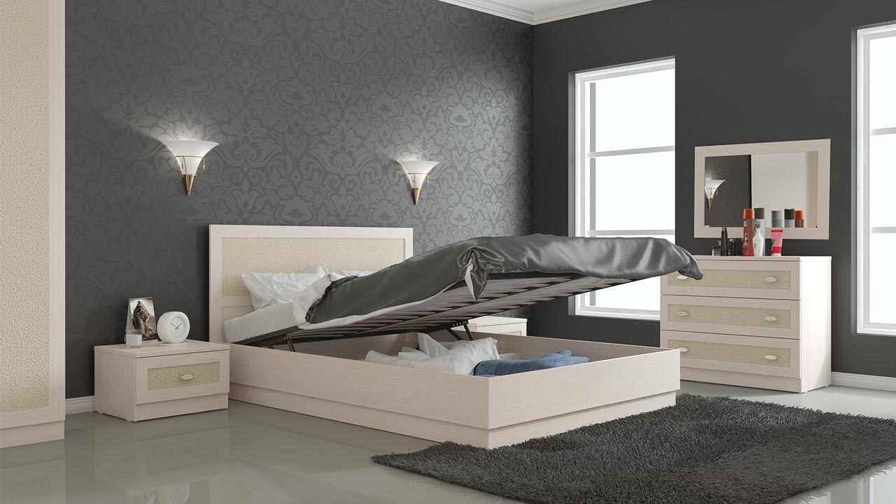 Збірка ліжка з підйомним механізмом в домашніх умовах