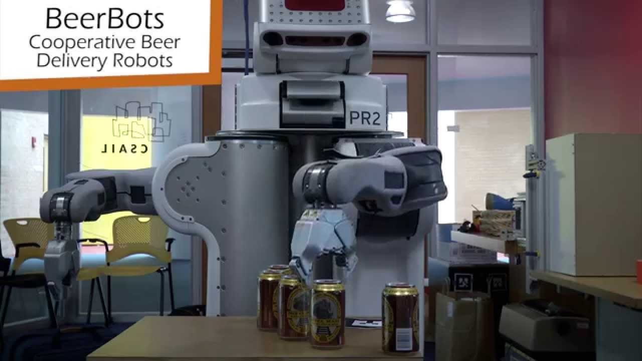 Роботи, що пропонують пиво